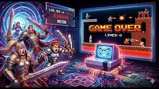 (Full story)I Turned the World's Strongest Heroes into 8-BIT NOOBS inside my Retro Dungeon!