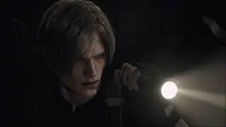 Leon falls down the dungeon