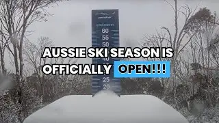 Australia's 2025 Ski Season OFFICIALLY Opens! Fresh Snow Hits Every Resort