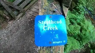 Hiking to Steelhead Falls Via Hayward Reservoir Trail, Mission, BC, Canada