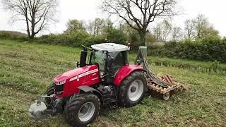 Essai du nouveau  7722 S de Massey Ferguson