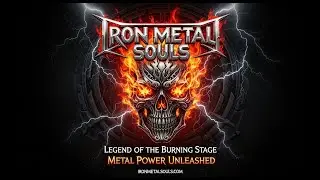 IRON METAL SOULS 🤘 Legend of the Burning Stage | Metal Power Unleashed