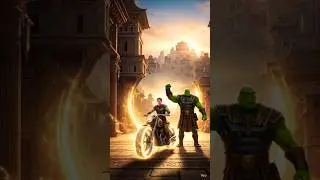 Legend of the Lost War Bike | Epic Hulk Battle in Ancient City | IBD 3D Story