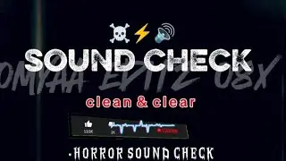 Horror Sound check 👻☠️ #vairalsong #soundcheck #marathisong #longvideo #songlyrics 