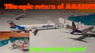 The return of AA420!!!! Roanoke Blacksburg regional airport update February 2022