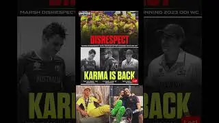 Mitchell Marsh Disrespected the World Cup Trophy... Australia Paid the Price😱🏆💔 #mitchelmarsh #icc