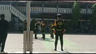 MERINDING!!!! DANTON TERBAIK 1 FARIASI FORMASI LKBB GLOBAL 8, SMP 1 TERISI