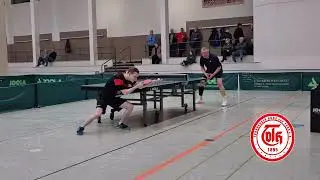 TT-Oberliga 2025: Andreas Scholle (SF Oesede) - Moritz Marks (TV Hude)