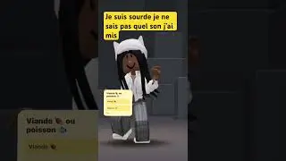 Je suis sourde 🧏&zwj;♀️ Quel son j&rsquo;ai mis 🎧 #roblox #shorts