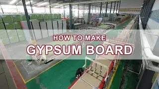 Drywall Manufacturing Gypsum Plaster Board Manufacturing Machine Gypsum Power board Making Machine