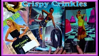 ASMR | Water Damage Magazine | Slow Page Turn | Paper Crinkles | No Talking