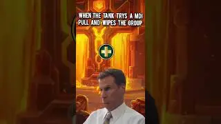 When the tank trys a MDI pull and wipes the group #wow #worldofwarcraft #warcraft