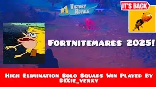 FSSW 23: 42 Kill Solo vs Squads Win (Chapter 6 Season 4) | Played by DIXie_verxy