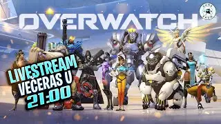 OVERWATCH | NOVOGODI&Scaron;NJE ZEZANJE !! // Late Night Live  // Escape Game Show Show