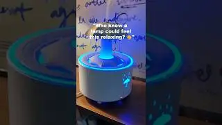 🌈 Stress dissolves,  relaxation with the mist lamp! 💨#MistLamp#RelaxAtHome#lamps