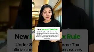 Income Tax New Rules