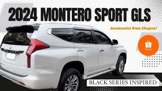 2024 MONTERO SPORT GLS ACCESSORIES INSTALLATION | Accessories from Shopee