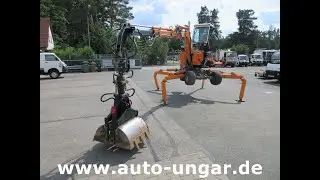 Boki 2051 Friedhofsbagger Tele Schnellwechsler Kompaktbagger Minibagger Allrad www.auto-ungar.de