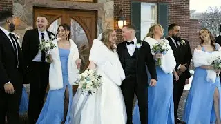 Devin + Samantha | The Fun and Upbeat Michigan Winter Wedding