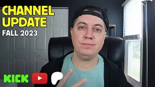 Channel Update: Fall 2023 | Kick Live Streams, Tech Content & Christmas Videos