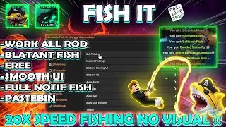 FISH IT ROBLOX SCRIPT 2026 PASTEBIN!!! | BLATANT FISH 20X SPEED FISHING NO VISUAL | FREE & SMOOTH UI