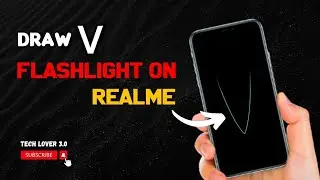 Draw V To Turn On Flashlight // Draw O To Open Camera ( Screen Off Gestures )