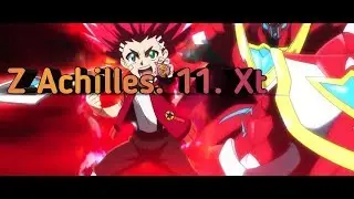 Z Achilles. 11. Xt |Обзор | Beyblade Burst |