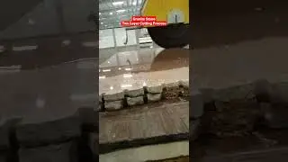 Satisfying Granite Stone Cutting Two Layers