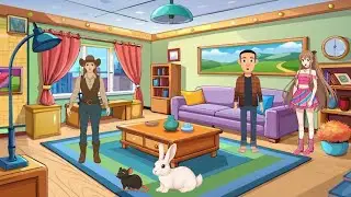  Rabbit & Mouse Surprise ✋😱 Cartoon| Story |  FOO FOO TV 