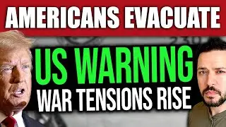 BREAKING: Americans Told to Evacuate Iran as Talks Expose SHARP Disagreement