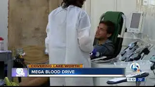 Local church hosts mega blood drive in Lake Worth