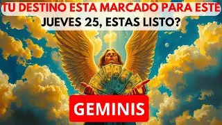 🟢 GEMINIS SAN MIGUEL TE ESTÁ BUSCANDO URGENTEMENTE ESTE JUEVES 25, VIENE UN REGALO PARA TI  🔴