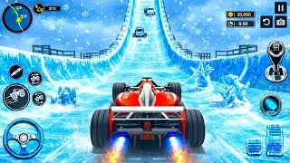 Formula Car Mega Ramp Extreme Racing - GT Car Formula Car Racing Stunts 3D - Android Gameplay