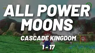 Where You Can Find All Moons In Mario Odyssey - Cascade Kingdom