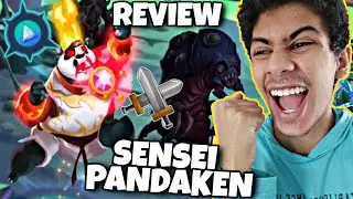 REVIEW DO SENSEI PANDAKEN (M&Iacute;TICO CORROMPIDO DO PASSE) N&Iacute;VEL 130 FULL X NO PvP!! (Monster Legends)
