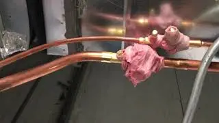 I follow my flow of nitrogen for brazing.