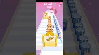 Burger Race New Update Gameplay level 8