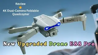 New Upgraded Drone E88 Pro | 4K Dual-Camera Foldable Quadcopter
