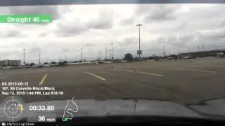PCA autocross 9/12/2015 unknow driver 89 corvette SCCA AUTOX4U Metlife