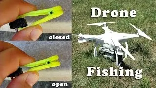 Drone Fishing: How to release the fishing line