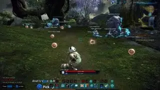 TERA - Ps4 beta - Early mystic gameplay