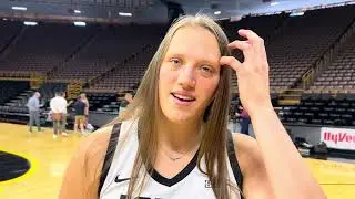 Iowa WBB player and Crestwood graduate Sharon Goodman
