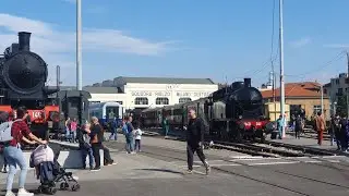 Treni storici, regionali,italo, alta velocità frecciarossa, alla Squadra rialzo Milano Centrale 