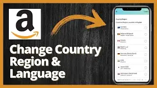 Change Country, Region & Language on Amazon App!