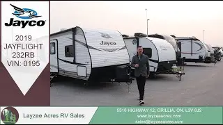 2019 Jayco Jayflight 232RB Vin: 0195 - Layzee Acres RV Sales
