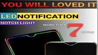 How To Enable 📲Led Notification Light Around Notch Or Camera 4 Any Android Device || 🔥must watch🔥