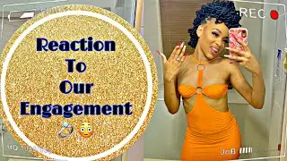 GETTING MY FAMILY AND FRIENDS REACTION TO ME BEING ENGAGED || Itschrissy&Tye