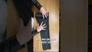 How to Roll Dress Pants Without Wrinkles (Best Travel Hack!)