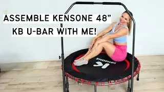 Assembly tutorial: Kensone 48'' KB U-bar trampoline with bungees
