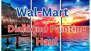 Wal-Mart Diamond Painting Haul - Unboxing - Brilliant Art - Budget Friendly Crafts - Beach Life